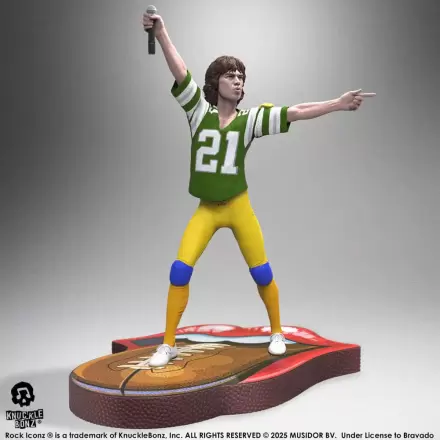 Rolling Stones Rock Iconz Kip Mick Jagger US Tour 1981 (Green Jersey) 22 cm fotografija izdelka