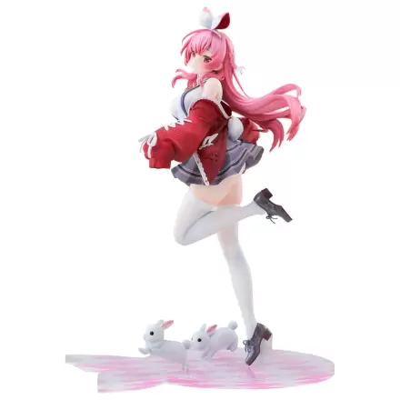 Rosuuri Original Character PVC kip 1/7 White Rabbit Rosu Casual Clothes Ver. 25 cm fotografija izdelka