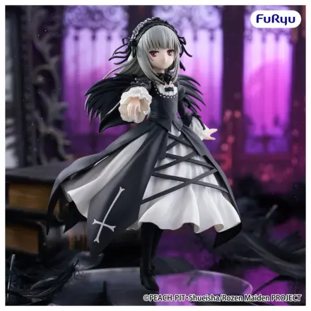 Rozen Maiden Trio-Try-iT PVC Kip Suigintou 18 cm fotografija izdelka
