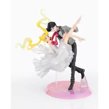 Sailor Moon FiguartsZERO Chouette PVC Kip Usagi & Tuxedo Mask Moonlight Glow Edition 24 cm fotografija izdelka