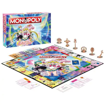 Sailor Moon družabna igra Monopoly *nemška različica* termékfotója