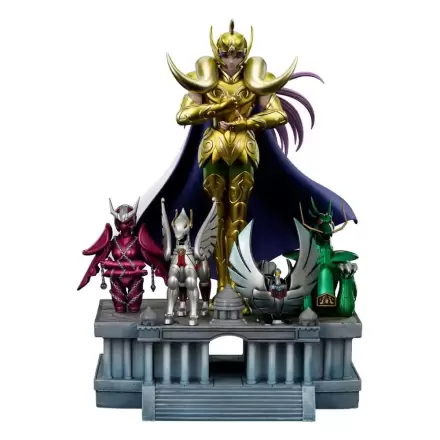 Saint Seiya Art Scale Kip 1/10 Aries Mu Deluxe 27 cm fotografija izdelka