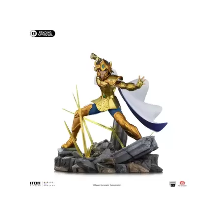 Saint Seiya umetniško merilo kip 1/10 Leo Aiolia 24 cm termékfotója