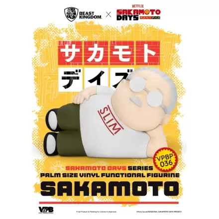 Sakamoto Days hranilnik Piggy Vinyl Bank Taro Sakamoto 14 cm fotografija izdelka