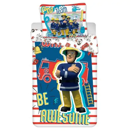 Fireman Sam prevleka za odejo 140x200cm, 70x90cm fotografija izdelka