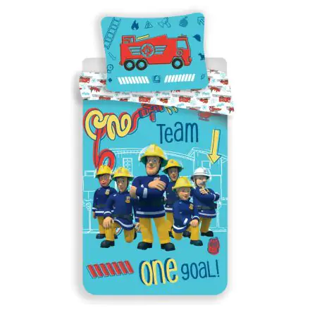 Fireman Sam komplet prevleke za odejo 140x200cm, 70x90cm fotografija izdelka