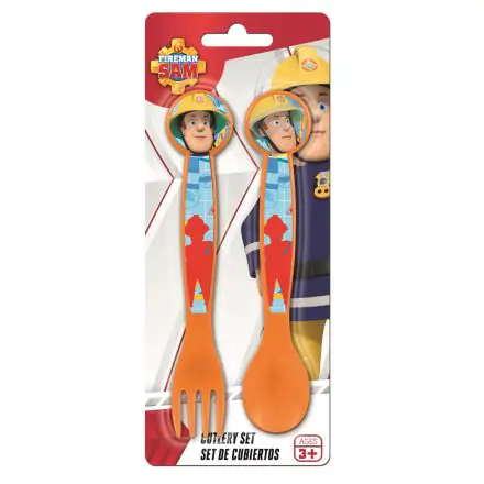 Fireman Sam Set jedilnega pribora - 2 kosa fotografija izdelka
