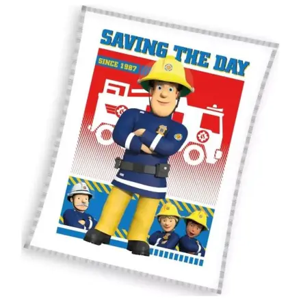 Fireman Sam Saving The Day odeja iz flisa 130x170cm fotografija izdelka