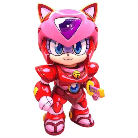 Samurai Pizza Cats Sofubi Addict vinilna figura Pururun (2nd Color Special Edition) 21 cm fotografija izdelka