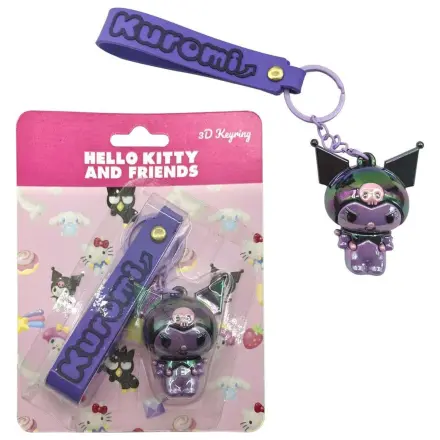 Sanrio 3D obesek za ključe Hello Kitty Kuromi fotografija izdelka