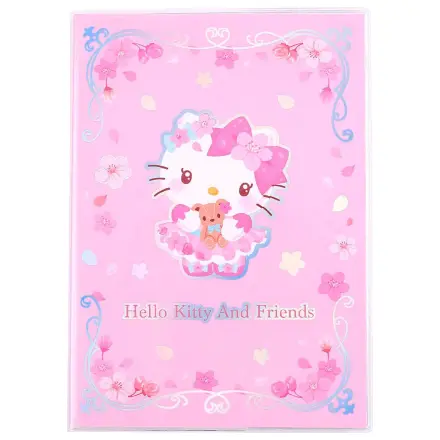Sanrio zvezek Hello Kitty & Friends Sakura Series Holographic Checkered fotografija izdelka
