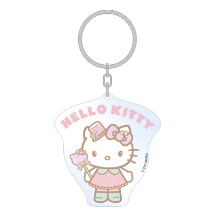Sanrio Akrilni obesek za ključe Hello Kitty Kawaii 6 cm fotografija izdelka