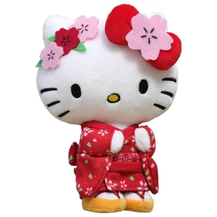 Sanrio Plišasta figura Hello Kitty Kimono različica 22 cm fotografija izdelka