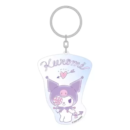 Sanrio Akrilni obesek za ključe Kuromi 6 cm fotografija izdelka