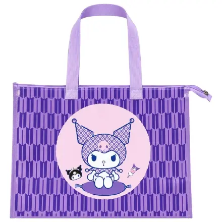 Sanrio PVC nakupovalna torba Kuromi Japanese 49 x 36 x 10 cm fotografija izdelka