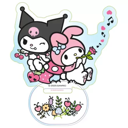 Sanrio Akrilno stojalo Kuromi & My Melody Holografski 6 cm fotografija izdelka