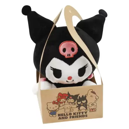 Sanrio plišasta figura Kuromi 14 cm fotografija izdelka