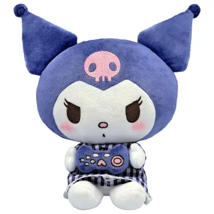 Sanrio plišasta figura Kuromi stil pižame M 22 cm fotografija izdelka