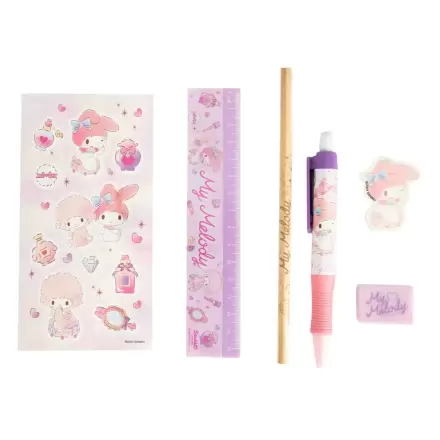 Sanrio Set pisarniškega materiala 6-kos My Melody fotografija izdelka