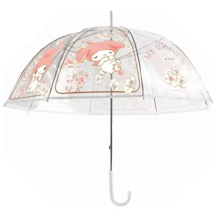 Sanrio Dežnik My Melody Floral Garden Transparent fotografija izdelka