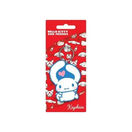 Sanrio PVC obesek za ključe Cinnamoroll Got Heart fotografija izdelka