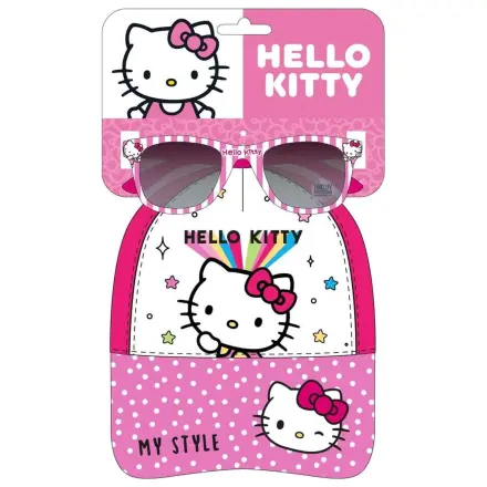 Sanrio Kapa in komplet sončnih očal Hello Kitty A 53 cm fotografija izdelka