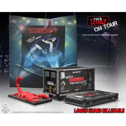 Scorpions Rock Ikonz On Tour World Tour 1984 Road Case kip + odrska kulisa fotografija izdelka