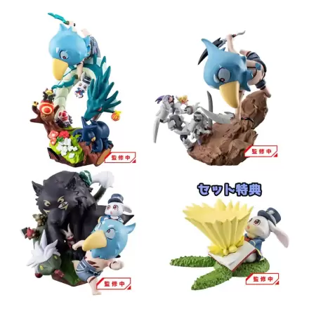 Shangri-La Frontier Petitrama EX Series Zbirateljska Figura 3-Set Shangri-La Frontier vs Monster Diorama Collection Set 11 cm (z darilom) termékfotója