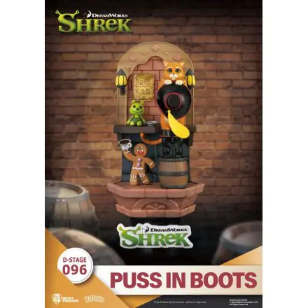 Shrek D-Stage PVC Diorama Maček v škornih 15 cm fotografija izdelka