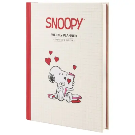 Snoopy A5 tedenski planer brez datuma fotografija izdelka