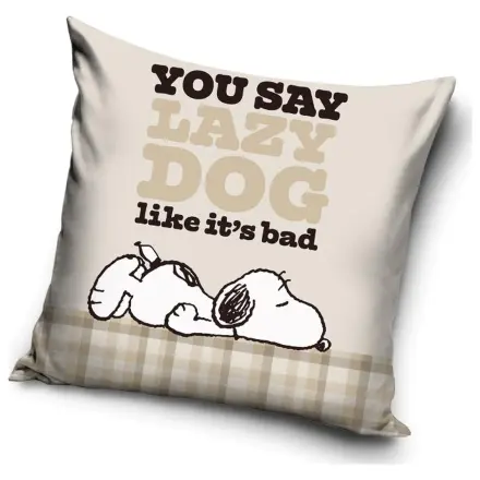 Snoopy Lazy Dog prevleka za blazino fotografija izdelka