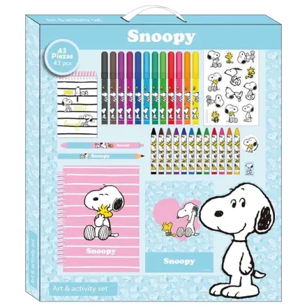 Snoopy Peanuts komplet za aktivnosti 43 kosov fotografija izdelka