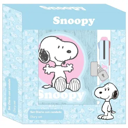 Snoopy Penauts dnevnik + štiribarvno pisalo fotografija izdelka