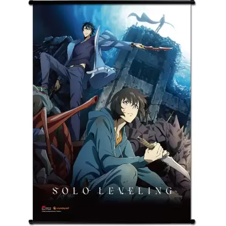 Solo Leveling Stenski zvitek Sung Jinwoo Key Art 44 x 33 cm fotografija izdelka