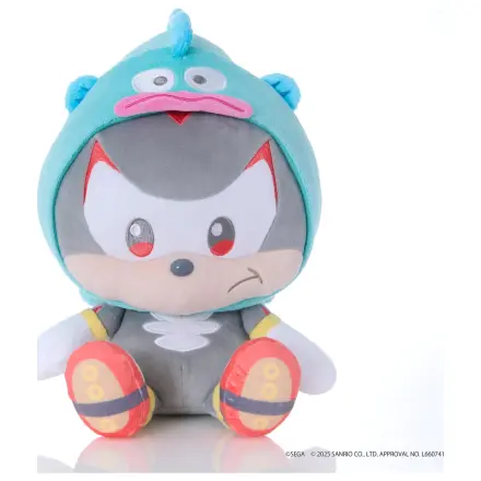 Sonic & Friends x Sanrio Shadow x Hangyodon plišasta igrača 24cm fotografija izdelka