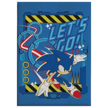 Sonic Let's Go odeja 110x150cm fotografija izdelka