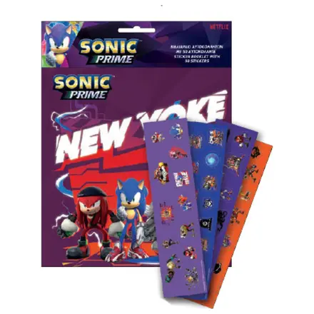 Sonic New Yoke album za nalepke s 50 nalepkami fotografija izdelka