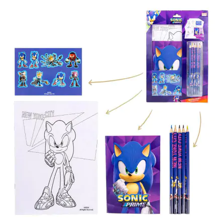 Sonic Prime pisarniški set za barvanje termékfotója