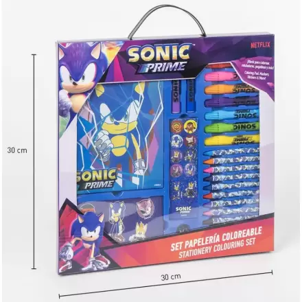 Sonic Prime pobarvanka pisalniški set termékfotója