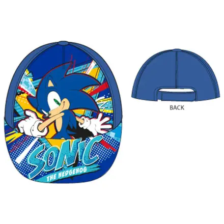 Sonic Ring Runner Blue otroška baseball kapa 54 cm fotografija izdelka