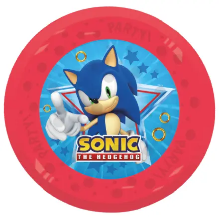 Sonic the Hedgehog Sega micro premium plastični pladenj, komplet 4 kosov, 21 cm fotografija izdelka