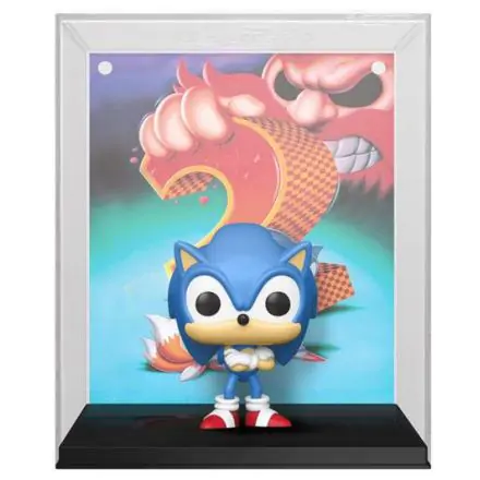 Sonic the Hedgehog 2 POP! Game Cover Vinilna figura Sonic heo Exclusive 9 cm termékfotója