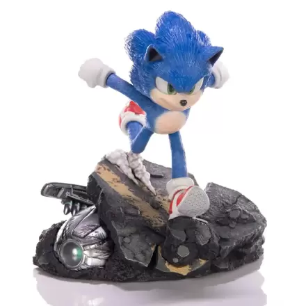 Sonic the Hedgehog 2 Statue Sonic Standoff 26 cm Kip termékfotója