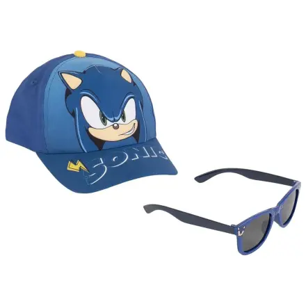 Sonic The Hedgehog kapa s šiltom in komplet sončnih očal 53 cm fotografija izdelka