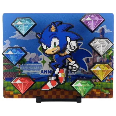 Sonic The Hedgehog FiGGYZ Magnetni zbirateljski Modern Sonic 35th Anniversary 9 cm fotografija izdelka
