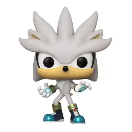 Sonic The Hedgehog Funko POP! Games Vinil Figura Silver The Hedgehog(GW) 9 cm termékfotója