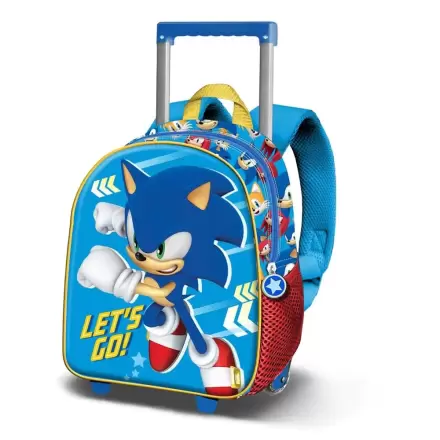 Sonic The Hedgehog Go 3D voziček 39 cm termékfotója