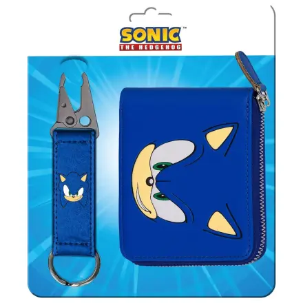 Sonic the Hedgehog obesek za ključe + set denarnica fotografija izdelka