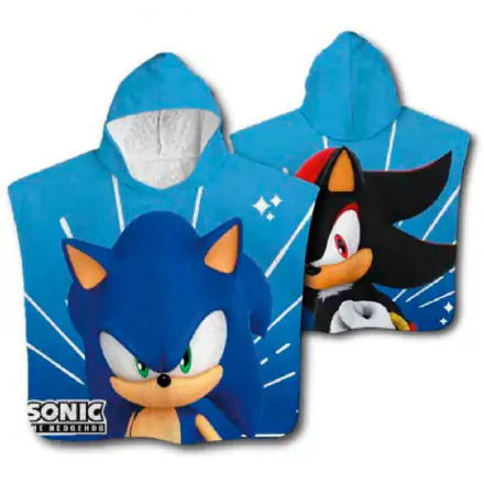 Sonic The Hedgehog mikrofibra poncho brisača termékfotója