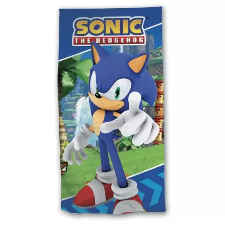 Sonic The Hedgehog brisača za plažo iz mikrovlaken termékfotója